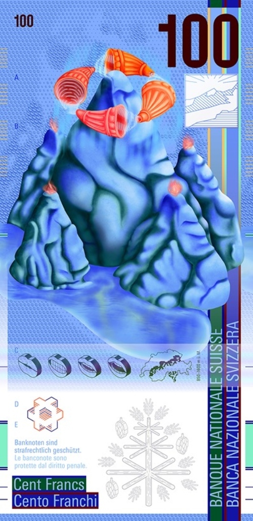 100er Note neue Banknotenserie SNB