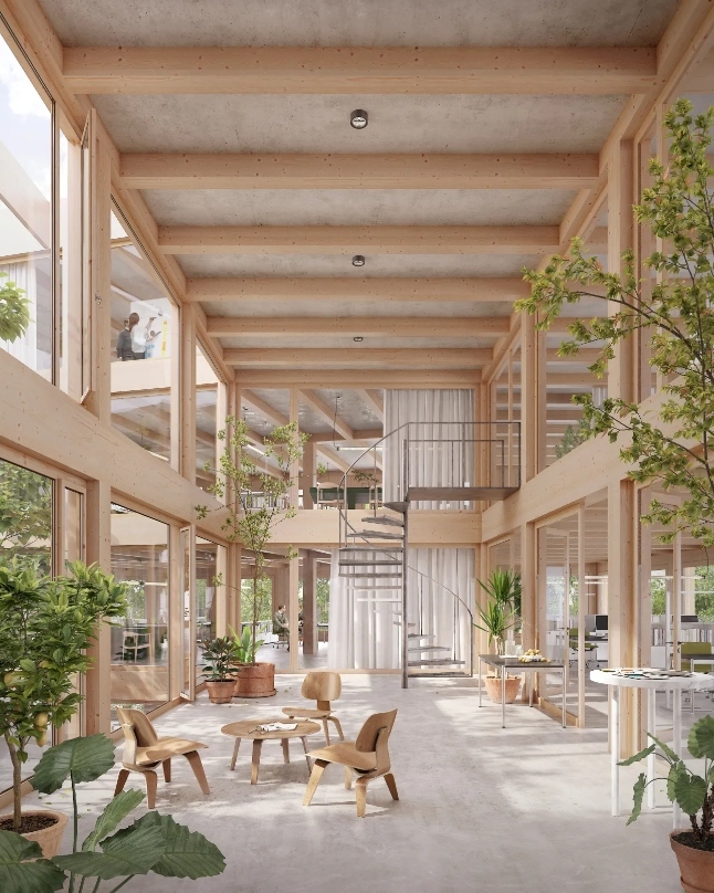 Bank Frick Hauptsitz Visualisierung